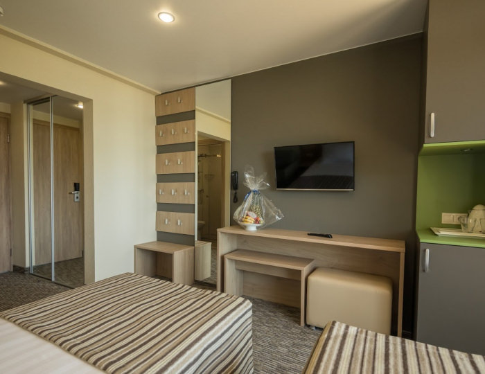 Стандарт 2-местный без балкона  1 этаж - Пансионат «Бургас»